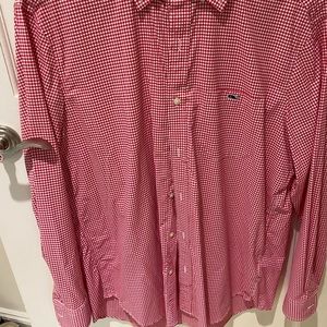 Men’s vineyard vines button down shirt size L